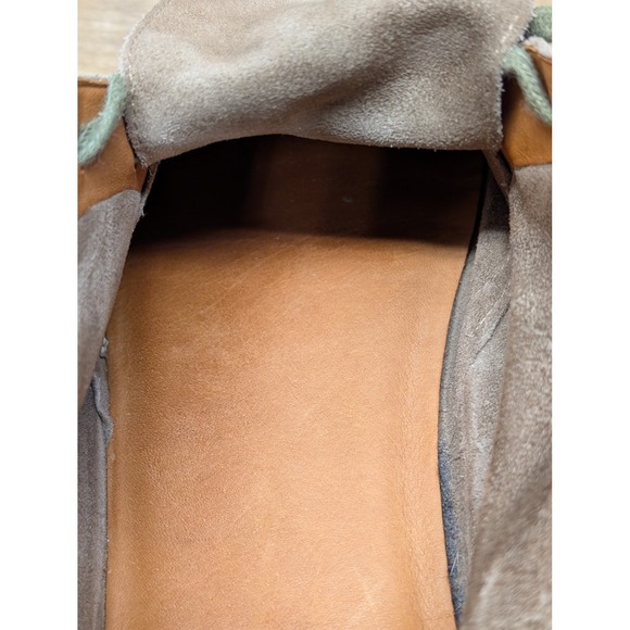 Vince Suede Chukka Sneakers Women's Size 9 Taupe Minimalist Quiet Luxury - Picture 14 of 16